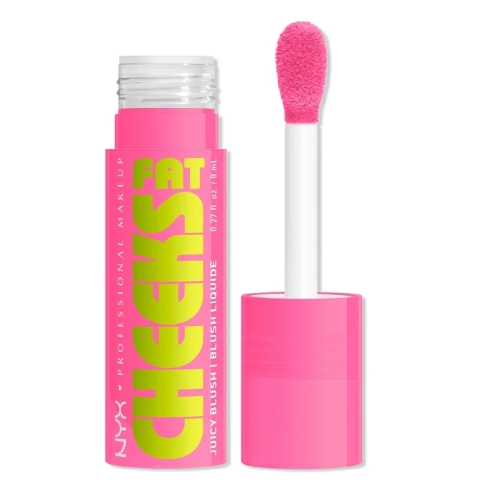 NYX Fat Cheeks Juicy Plump Blush: Dragon Fruit Dip, .27oz, Sealed, New